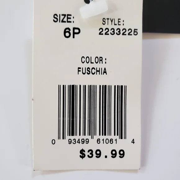 NWT Sag Harbor Black tropical floral maxi Sundress length size 6 Petite - Picture 3 of 10